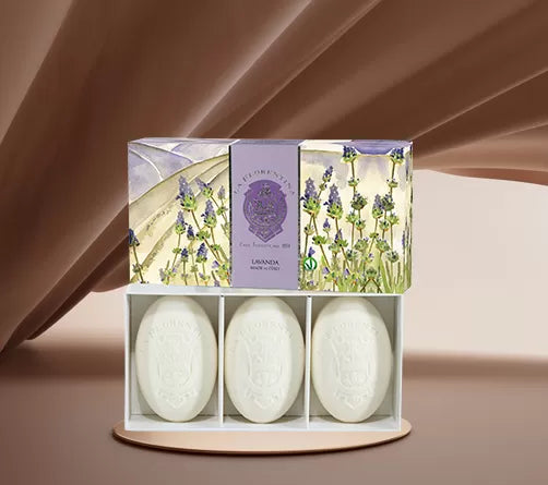 La Florentina Lavanda - Caixa 3 Sabonetes 150g