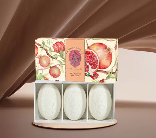 La Florentina Romã - Caixa 3 Sabonetes 150g
