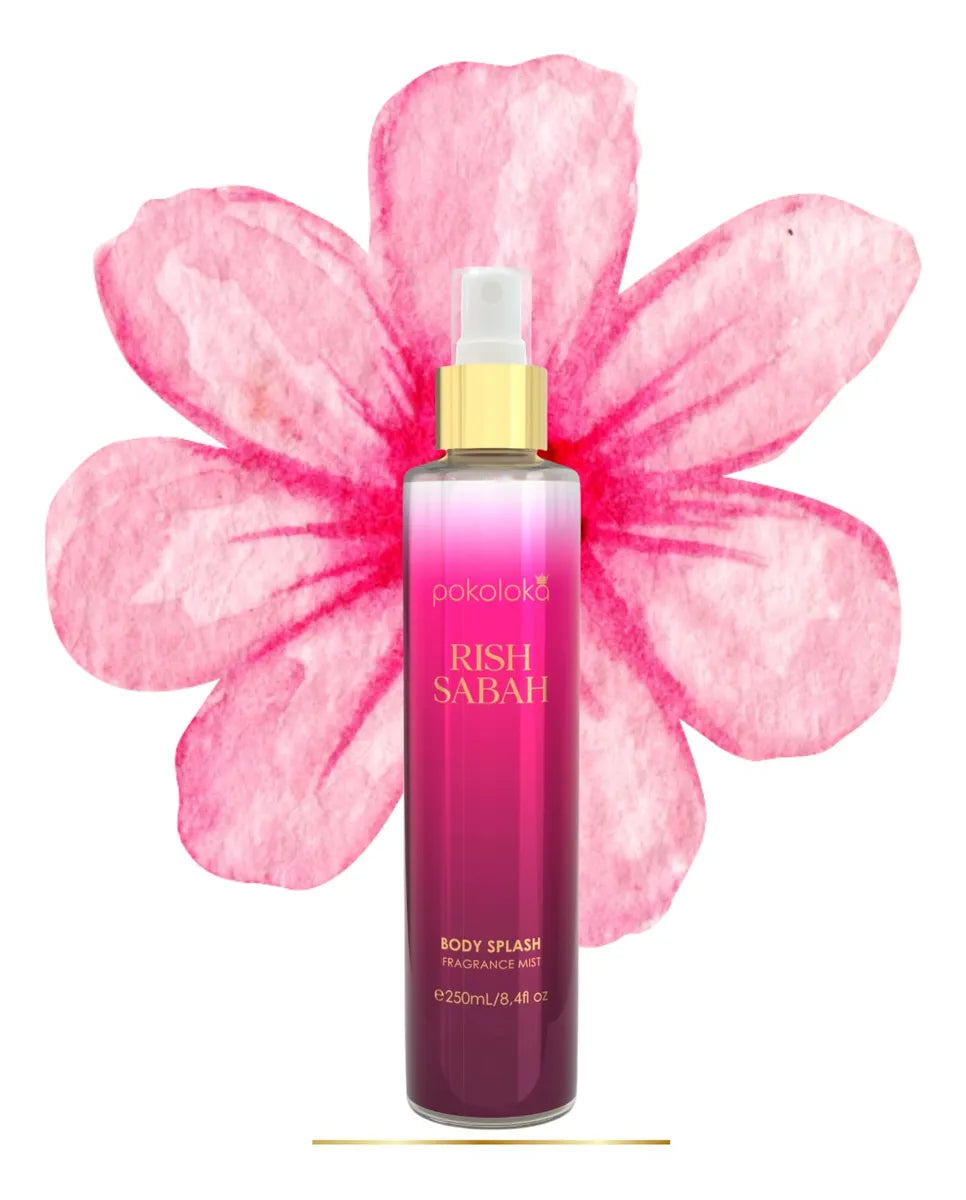 Pokoloka Rish Sabah Body Splash Feminino 250ML