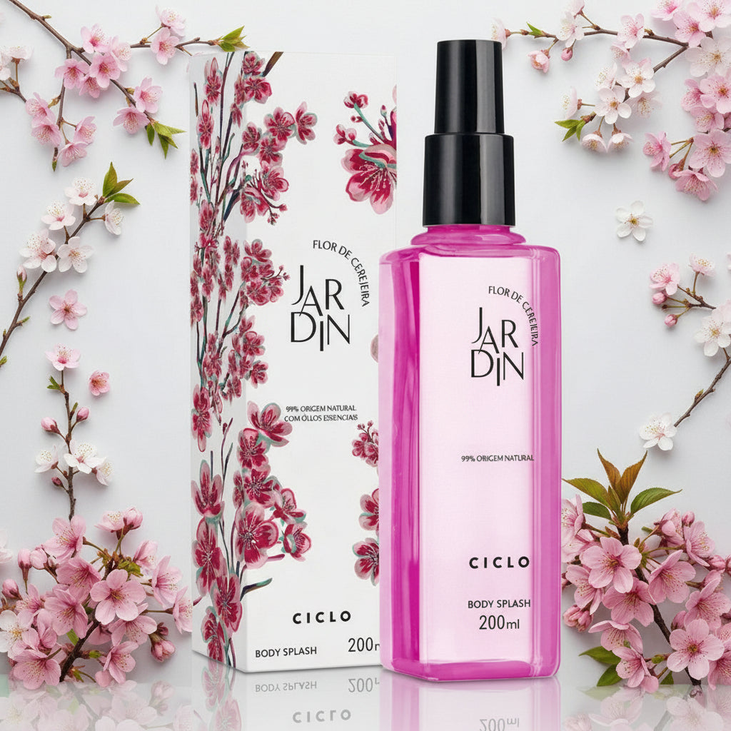 Ciclo Jardin Flor de Cerejeira - Body Splash 200ML