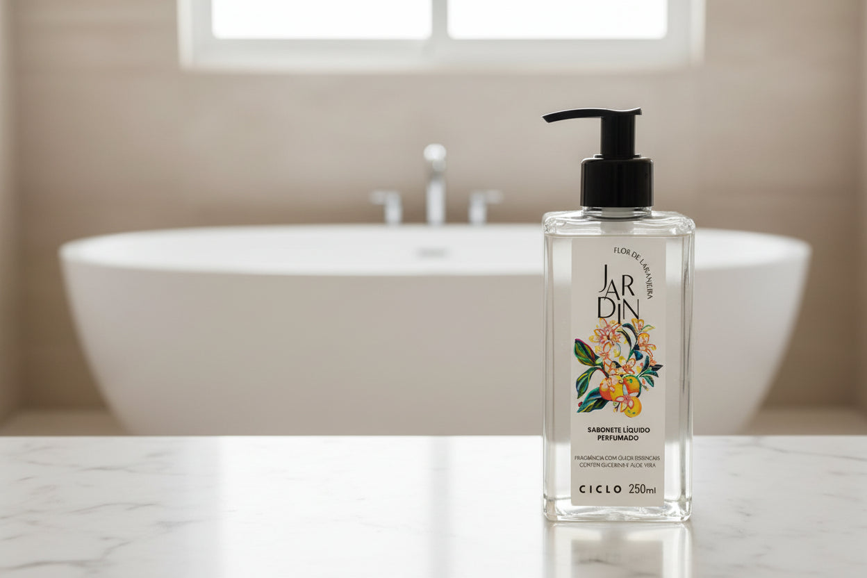 Ciclo Jardin Flor de Laranjeira - Sabonete Liq 250ML