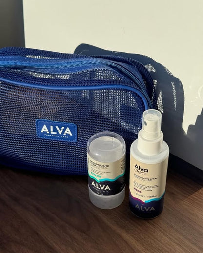 Alva Desodorante Natural - Kit Cristal 120G e Spray 120ML