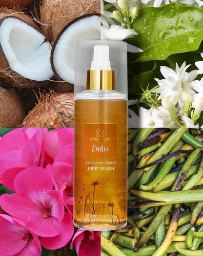 Essenciart Exotic Feminino Body Splash 200ML