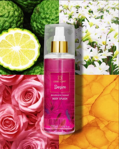 Essenciart Desire Feminino Body Splash 200ML
