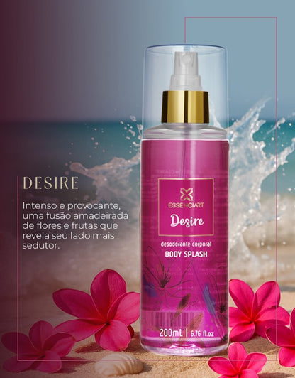 Essenciart Desire Feminino Body Splash 200ML