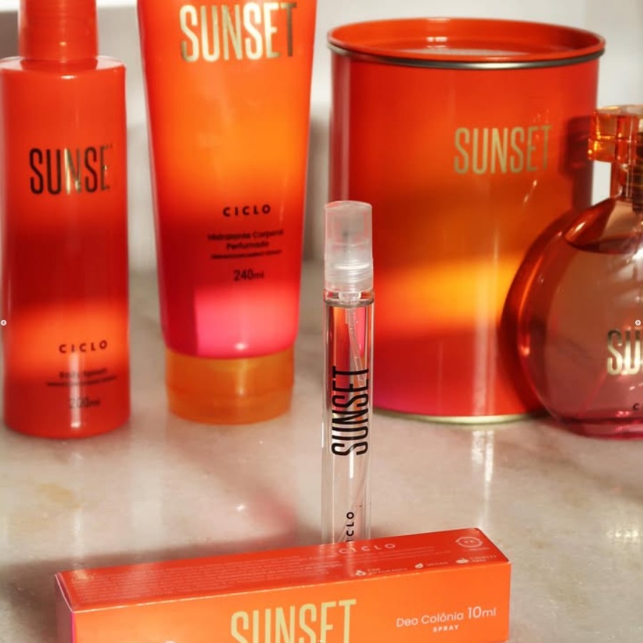 Ciclo Sunset - Deo Colônia 10ML