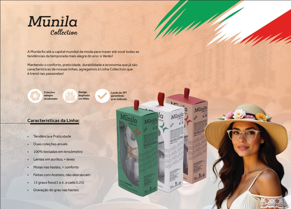 Munila Lupa de Leitura Collection +1,25