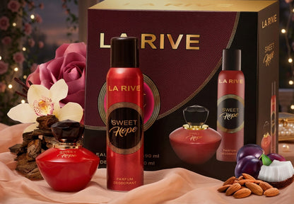 La Rive Sweet Hope 90ML + Desodorante 150ML - Kit Feminino