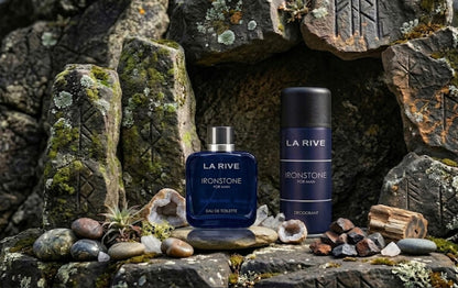 La Rive Ironstone 100ML + Desodorante 150ML - Kit Masculino