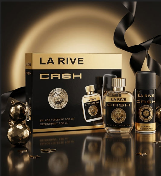 La Rive Cash Man 100ML + Desodorante 150ML - Kit Masculino