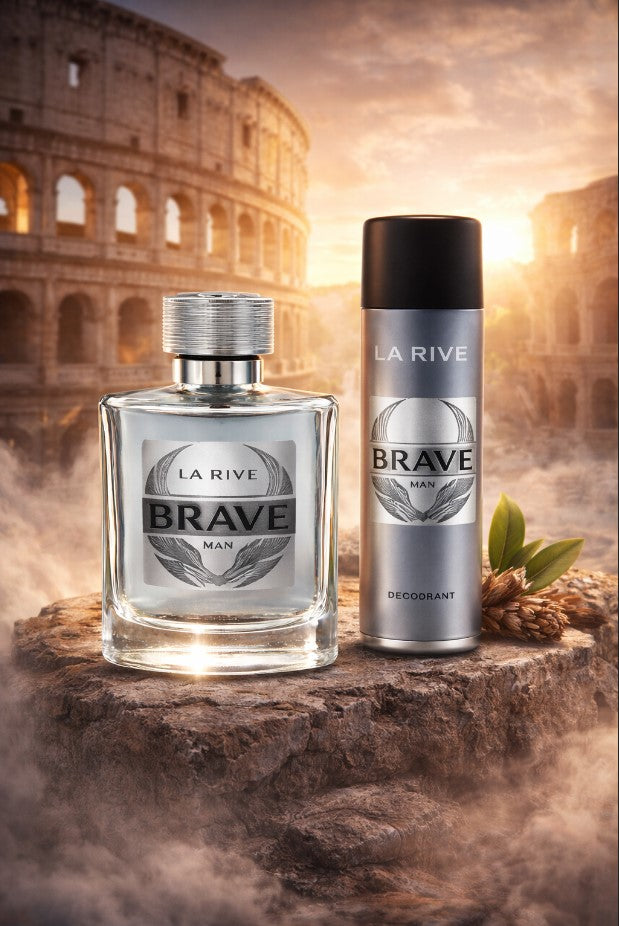 La Rive Brave 100ML + Desodorante 150ML - Kit Masculino