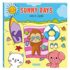 Magic Brochura Sunny Days - Livro de Colorir
