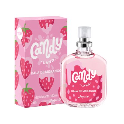 Jequiti Candy Land Bala de Morango Feminino 25ML