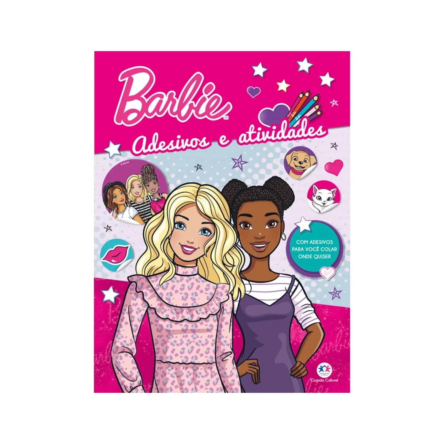 BARBIE ADESIVOS E ATIVIDADES - (10)