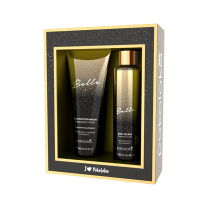 Pokoloka Kit Belle Pokochic - Hidratante 240ML + Body Splash 250ML Feminino