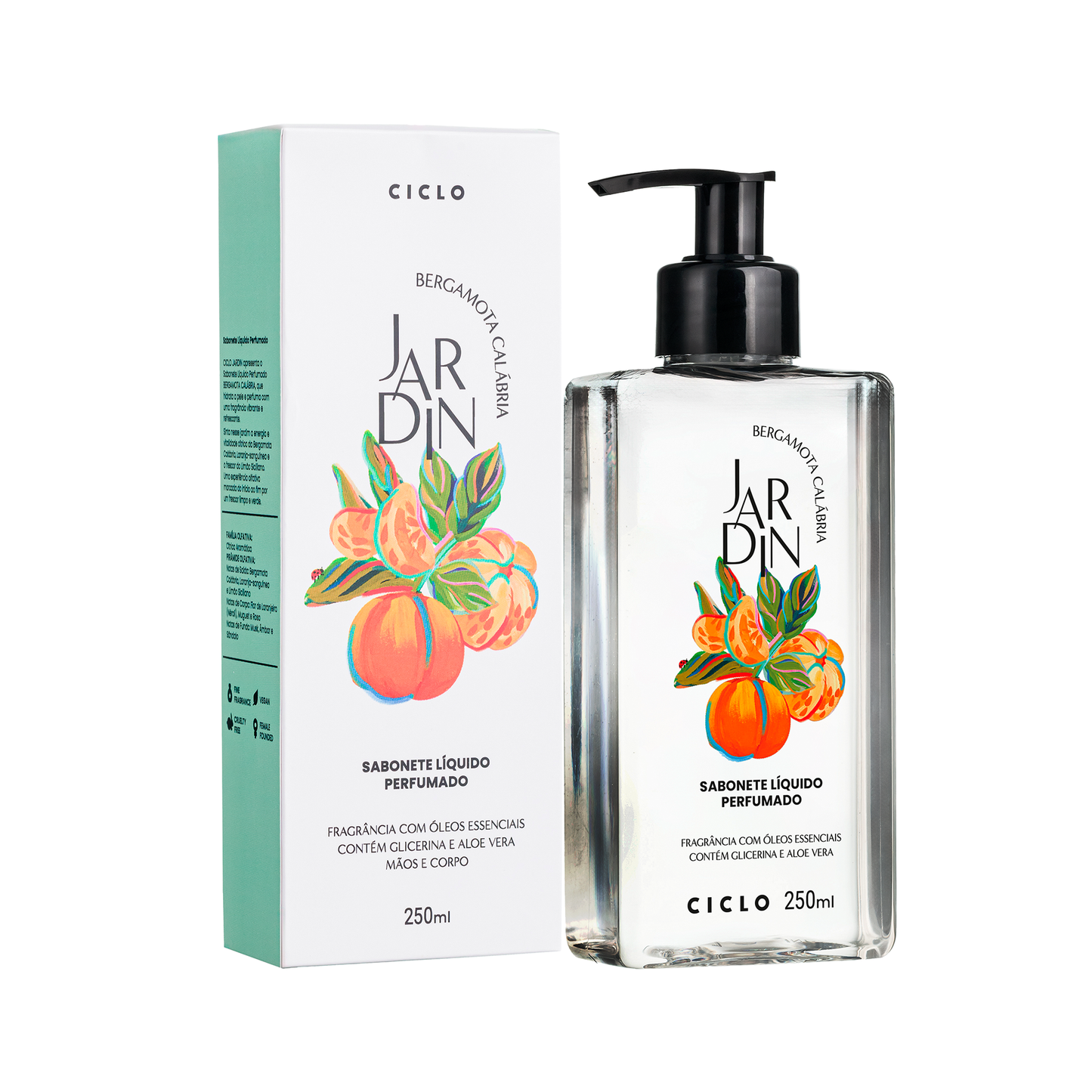 Ciclo Jardin Bergamota - Sabonete Liq 250ML