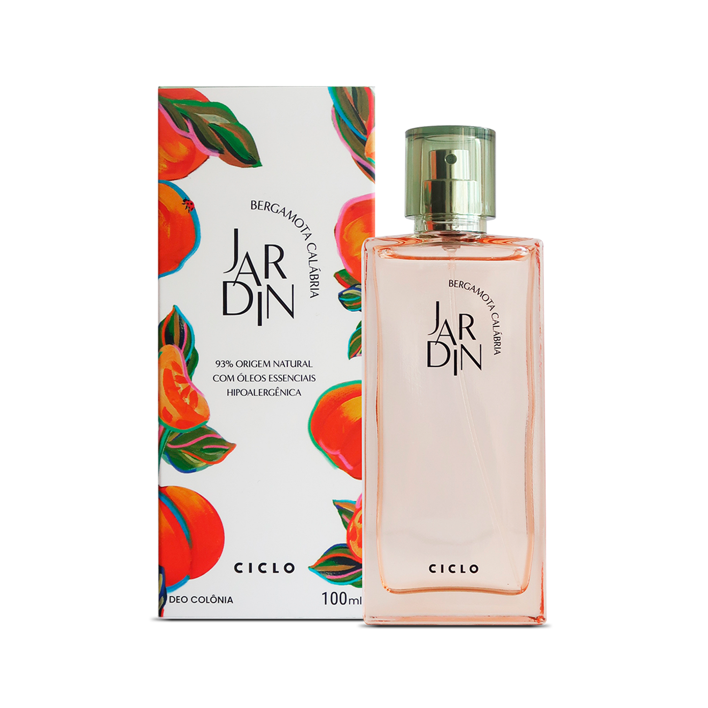 Ciclo Jardin Bergamota - Deo Colônia 100ML