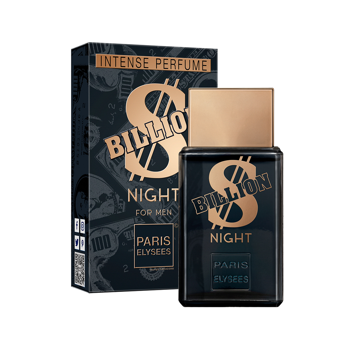Paris Elysees Billion Night For Men Masculino 100ML