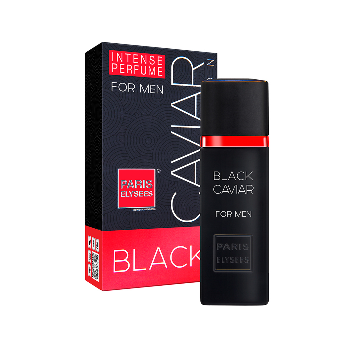 Paris Elysees Black Caviar Masculino 100ML