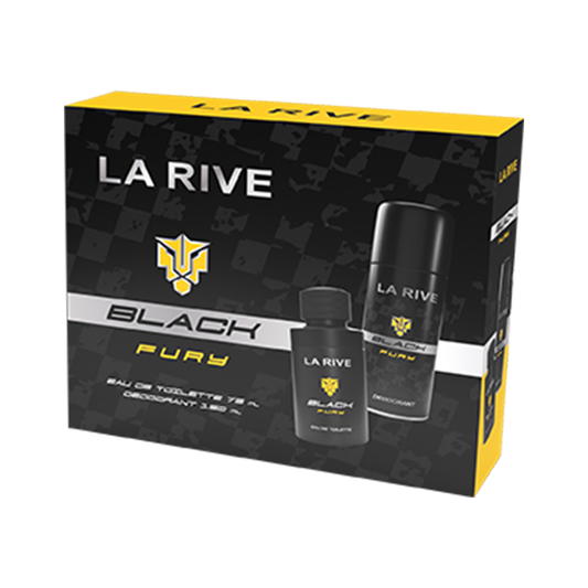 La Rive Black Fury 75ML + Desodorante 150ML - Kit Masculino