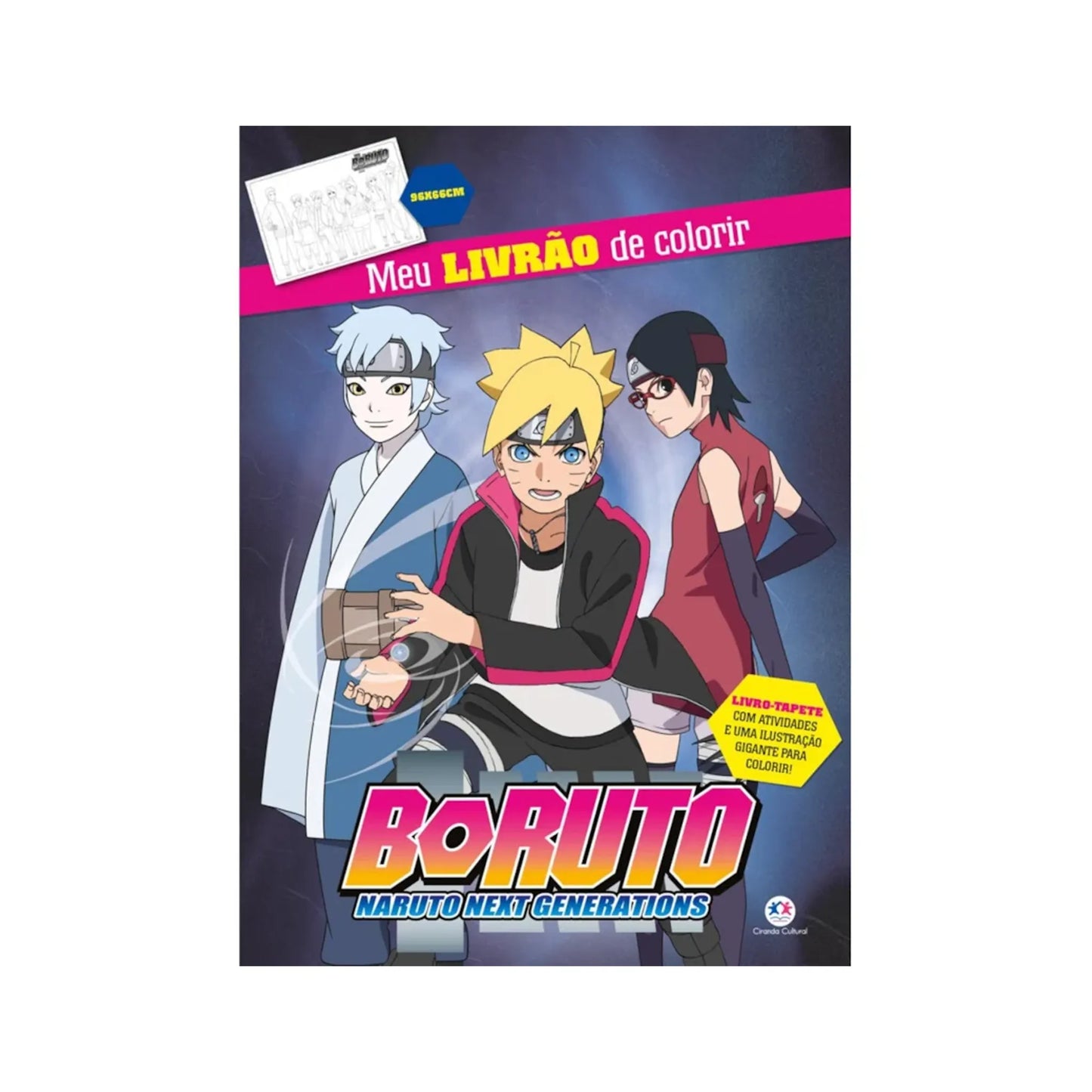 BORUTO - MEU LIVRAO DE COLORIR