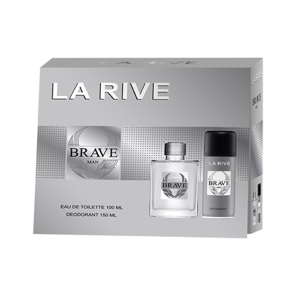 La Rive Brave 100ML + Desodorante 150ML - Kit Masculino