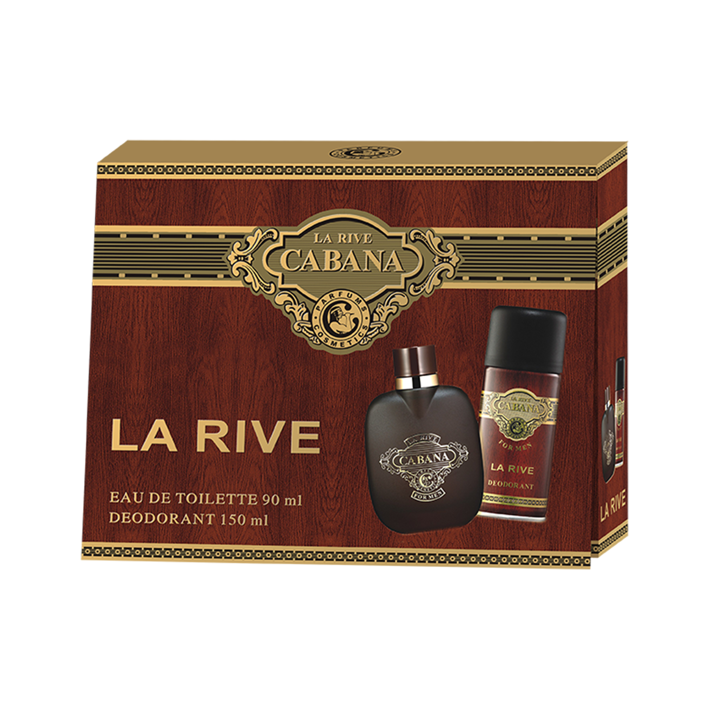 La Rive Cabana 90ML + Desodorante 150ML - Kit Masculino