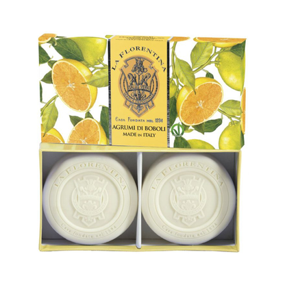 La Florentina Boboli Citrus - Caixa 2 Sabonetes 115g