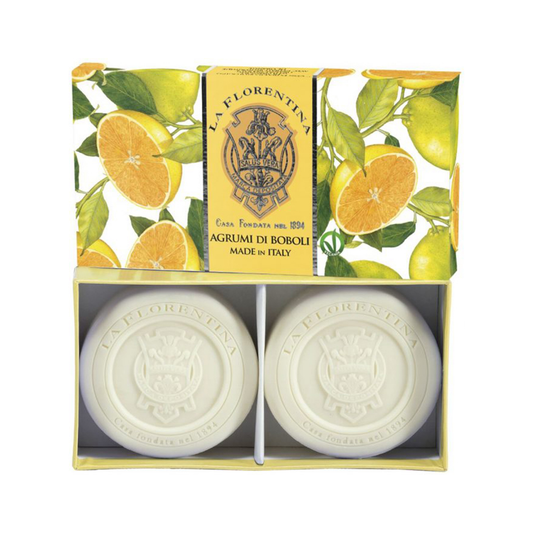 La Florentina Boboli Citrus - Caixa 2 Sabonetes 115g