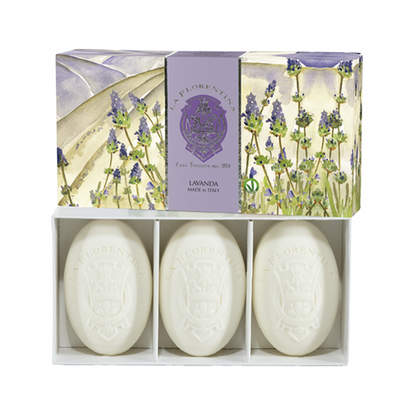 La Florentina Lavanda - Caixa 3 Sabonetes 150g