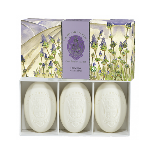 La Florentina Lavanda - Caixa 3 Sabonetes 150g