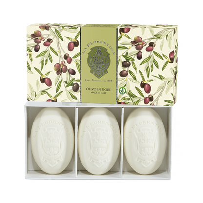 La Florentina Olive Flowers- Caixa 3 Sabonetes 150g