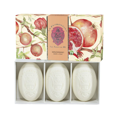 La Florentina Romã - Caixa 3 Sabonetes 150g