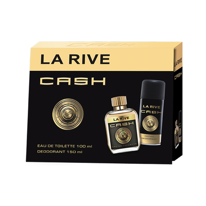 La Rive Cash Man 100ML + Desodorante 150ML - Kit Masculino