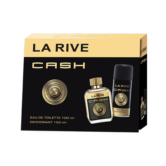 La Rive Cash Man 100ML + Desodorante 150ML - Kit Masculino