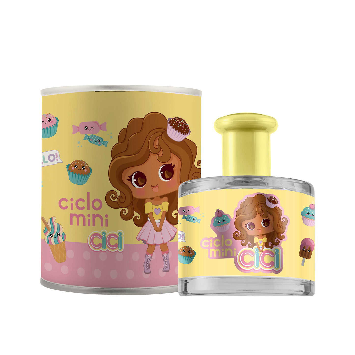Ciclo MINI Cici Mel - Lata Deo Colônia 100ML