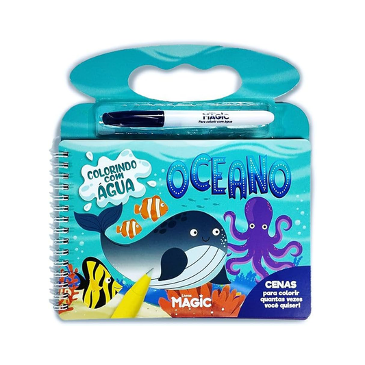 Magic Colorindo com Água Oceano