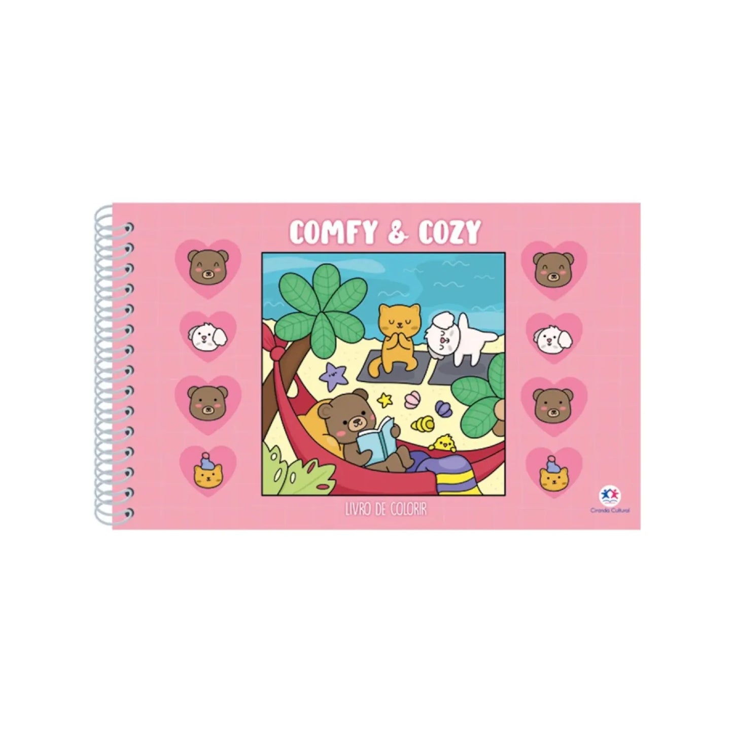 COMFY AND COZY PINK - PARA COLORIR - (D)