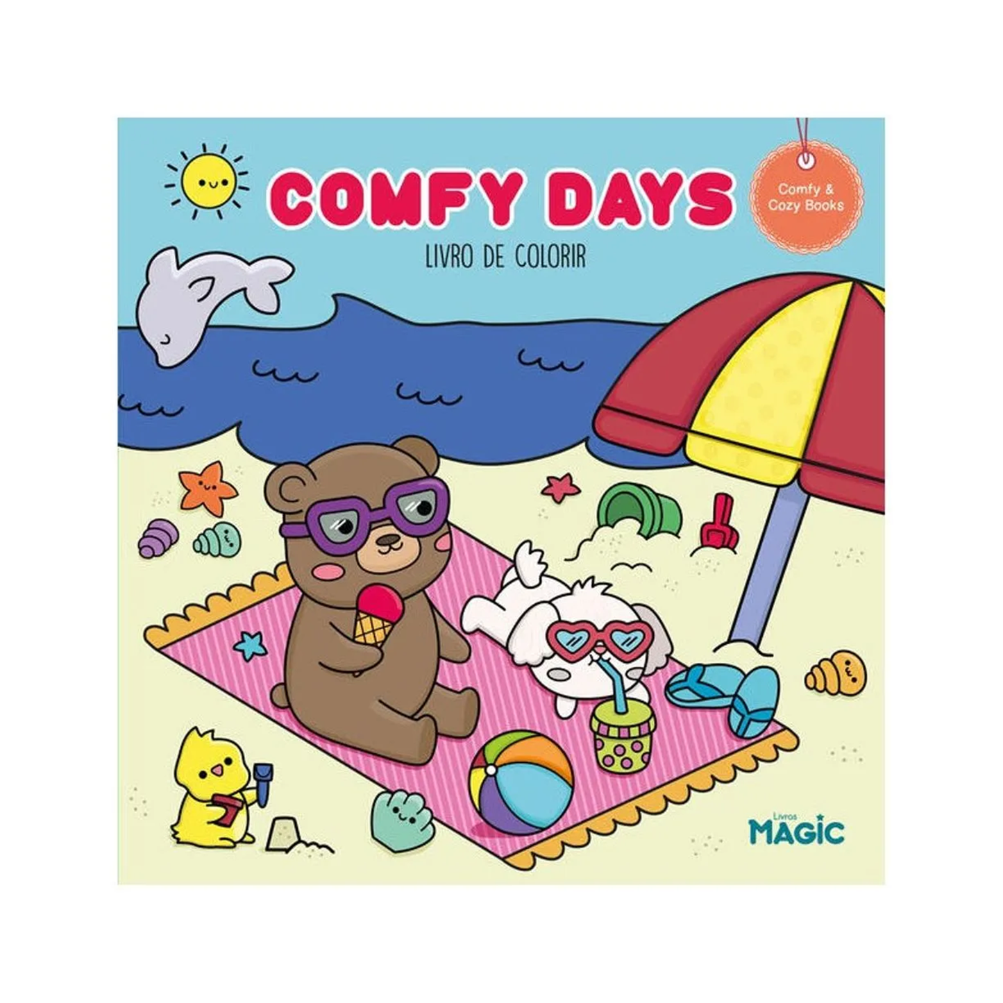 Magic Comfy Days - Livro de Colorir