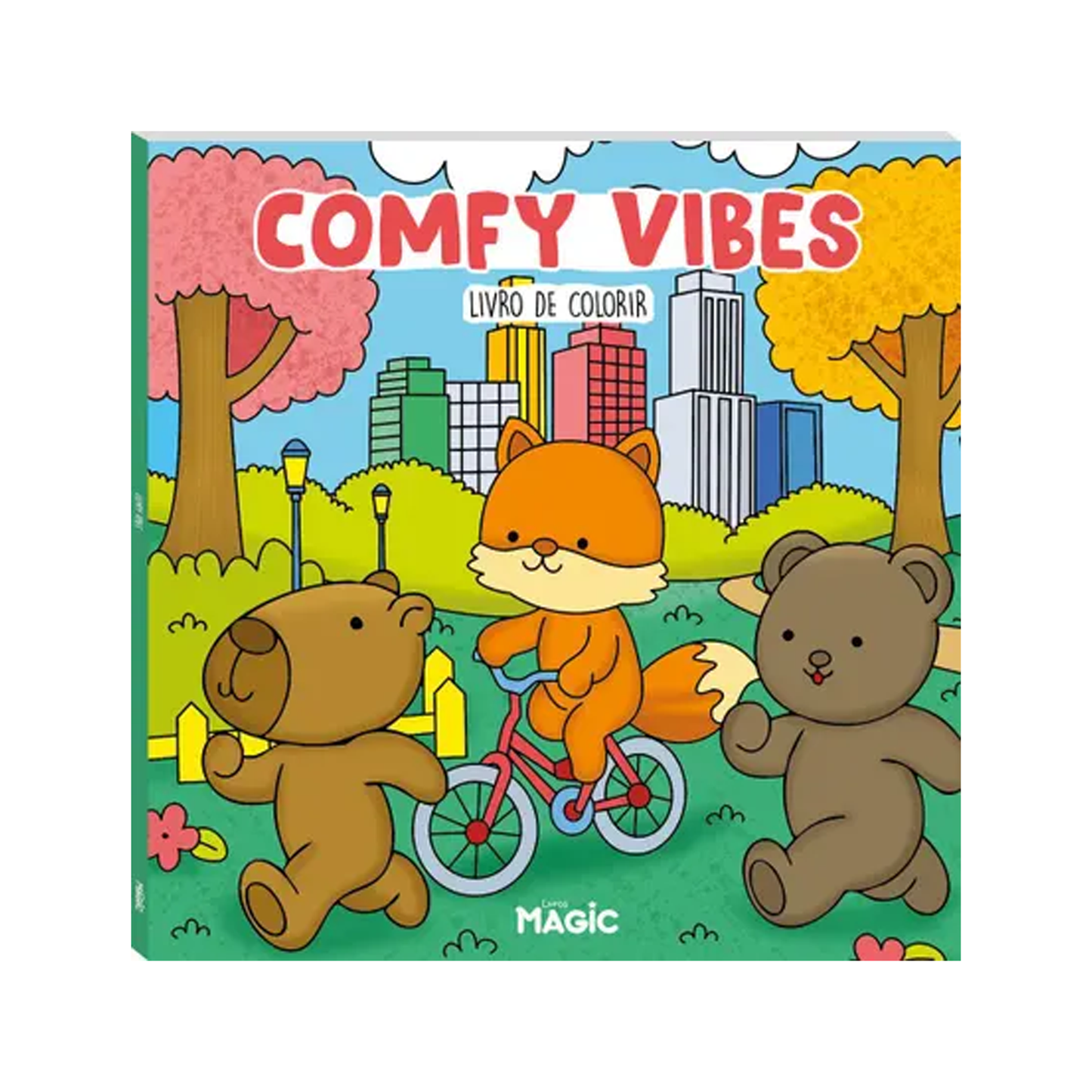 Magic Comfy Vibes - Livro de Colorir