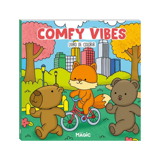 Magic Comfy Vibes - Livro de Colorir