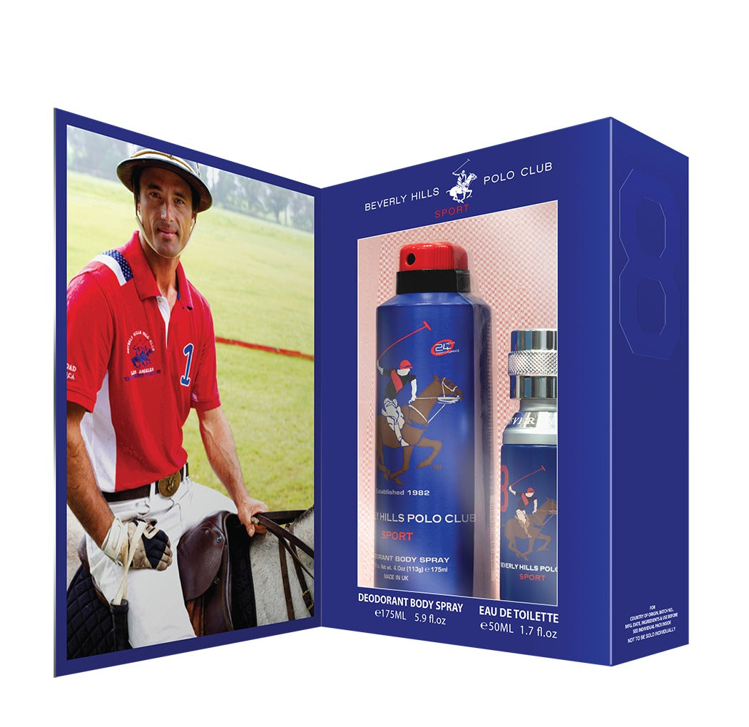 Polo Club Mens 8 - Perfume 50ML + Anti Transpirante 50ML Masculino