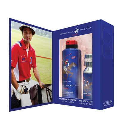 Polo Club Mens 8 - Perfume 50ML + Anti Transpirante 50ML Masculino