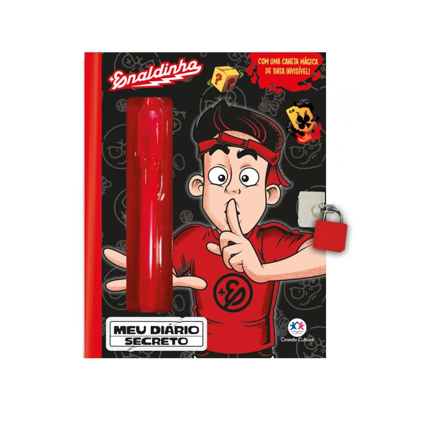 ENALDINHO - LIVRO DIARIO SECRETO - (C)