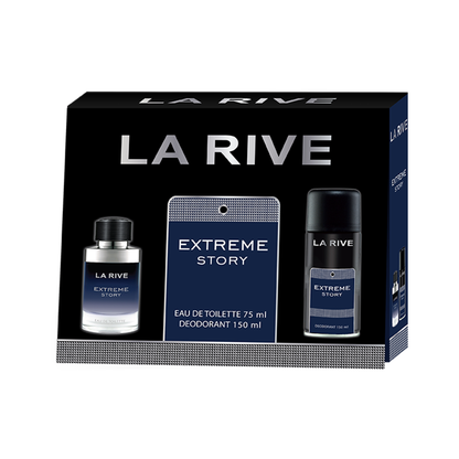 La Rive Extreme Story 75ML + Desodorante 150ML - Kit Masculino