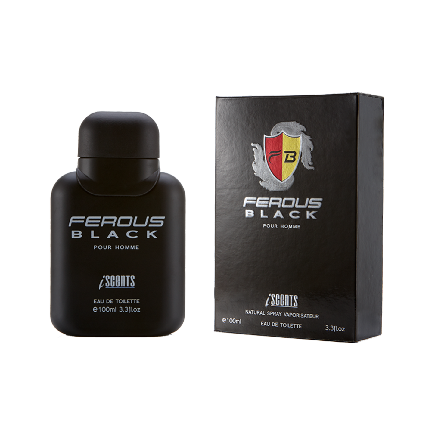 I Scents Ferous Black Masculino 100ML