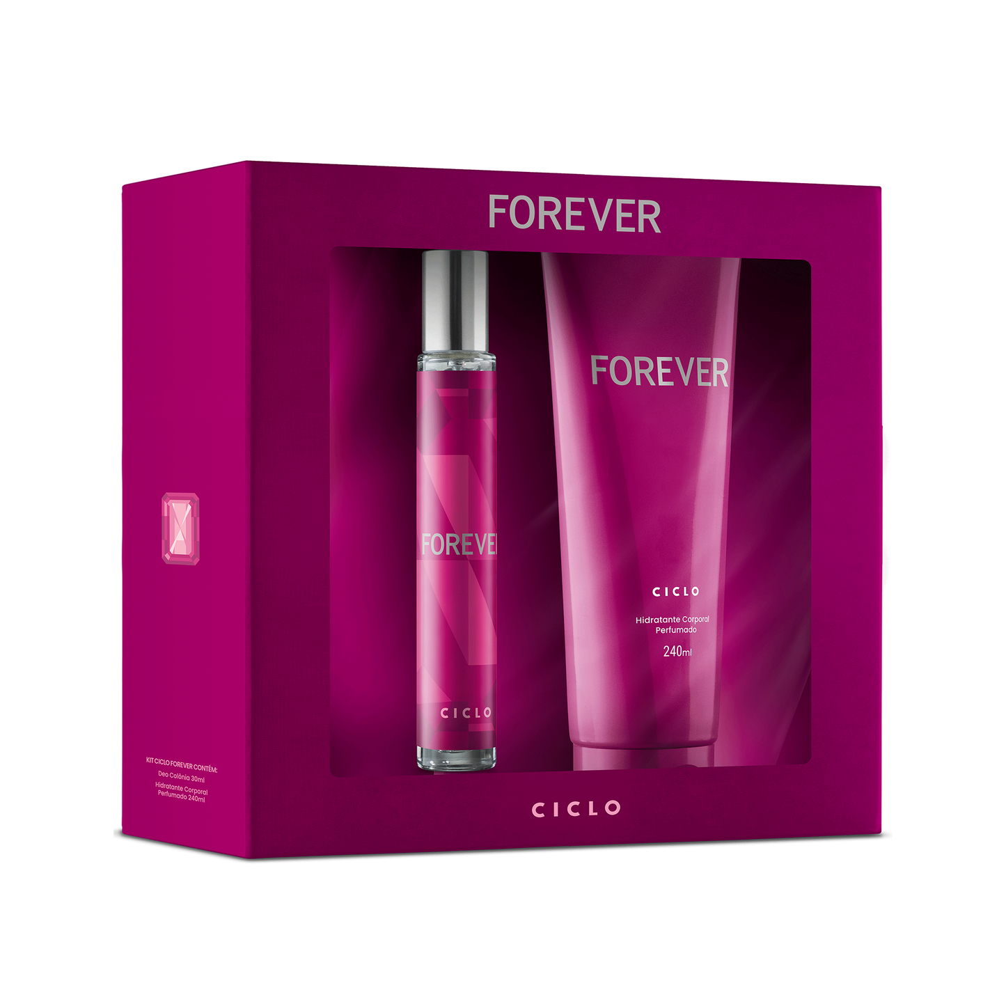 Ciclo Forever - Kit (Hidrat + Deo Colônia 30ML)