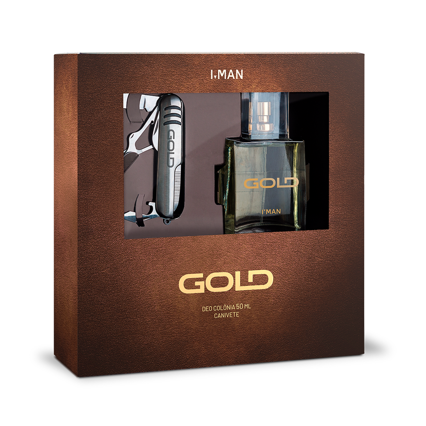 Ciclo Gold - Kit (Deo colônia 50ML + Canivete)