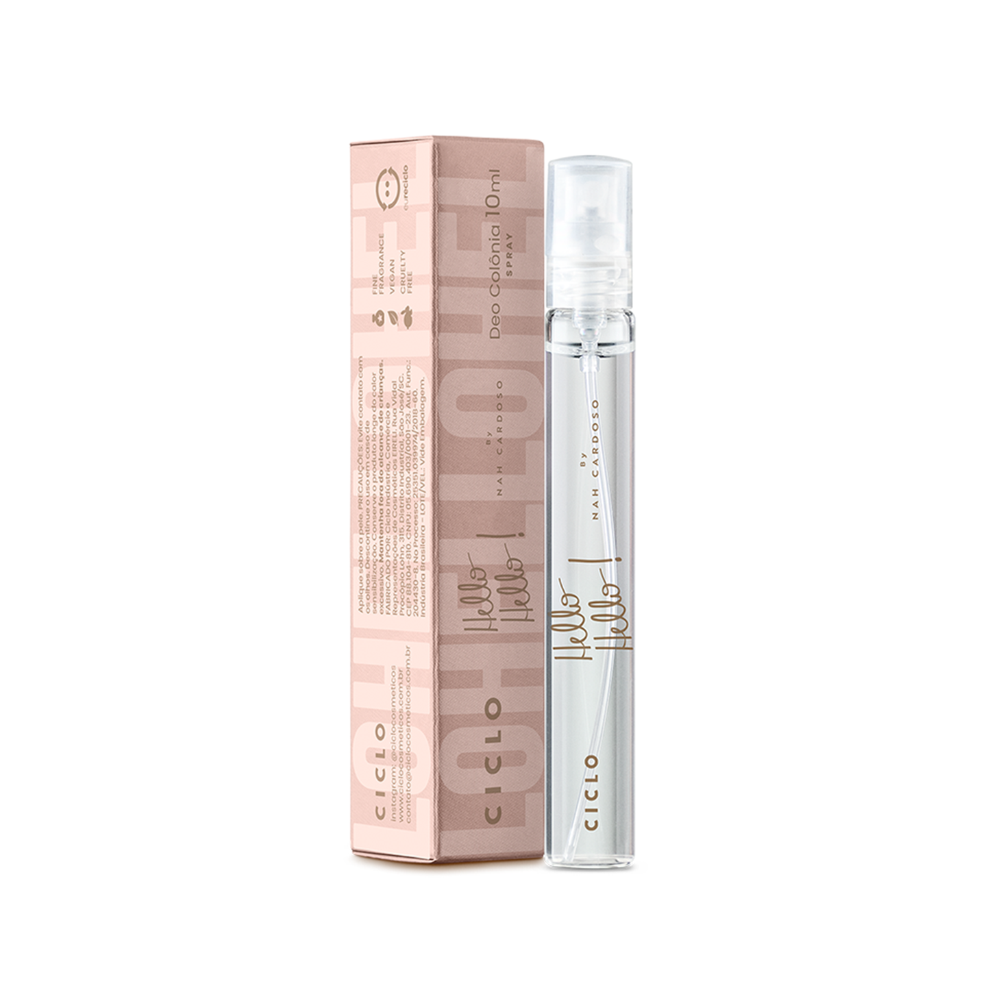 Ciclo Nah Hello Hello - Deo Colônia 10ML