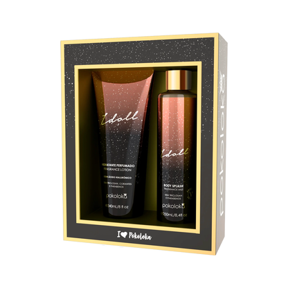 Pokoloka Kit Idoll Pokochic - Hidratante 240ML + Body Splash 250ML Feminino